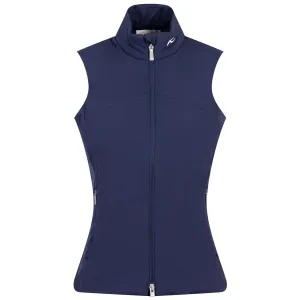 Womens Raditation Full Zip Regular Fit Gilet Atlanta Blue - 2024